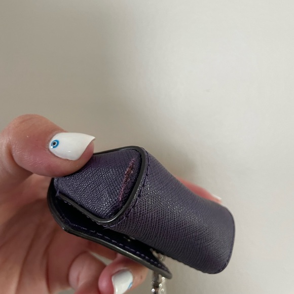 Michael Kors MINI purple micro tote keychain - Picture 5 of 9